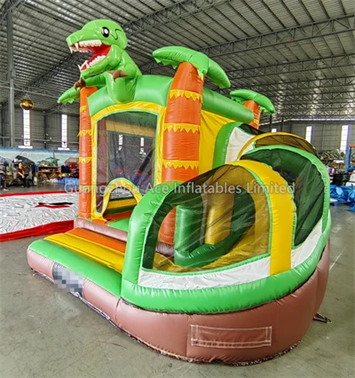 Inflatable Dinosaur Cobo With Slide